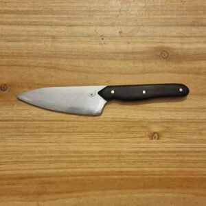 Couteau drop-point, Manche ébène